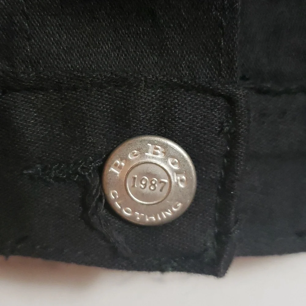 Black Denim Vest - M - Picture 3 of 7
